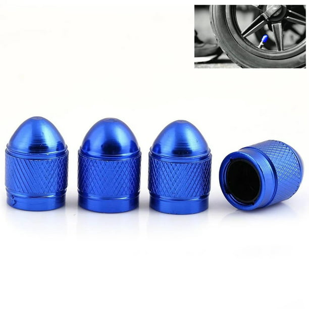 Tire Valve Stem Caps Fit for GMC Accessories Air Valve Stem Covers for Car Truck SUV Motorcycle Wheel Accessories 4 Pcs Black 